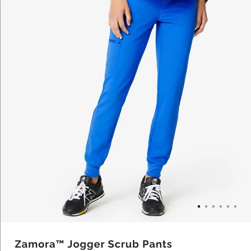 NWT Figs Zamora Joggers Royal Blue Size Sm/Tall